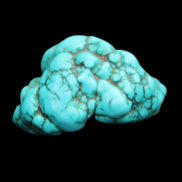 Persian Turquoise 40*29mm 32.3g in sunlight - Rocks and Things Store