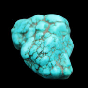 Persian Turquoise 40*29mm 32.3g in sunlight - Rocks and Things Store