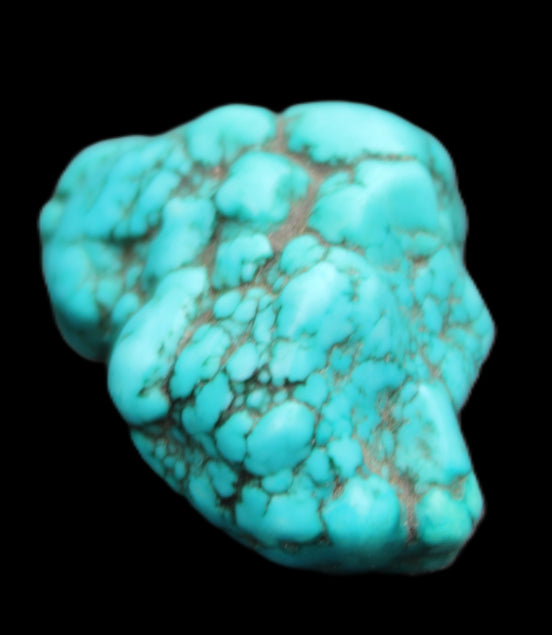Persian Turquoise 40*29mm 32.3g in sunlight - Rocks and Things Store