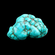 Persian Turquoise 40*29mm 32.3g in sunlight - Rocks and Things Store