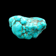 Persian Turquoise 40*29mm 32.3g in sunlight - Rocks and Things Store