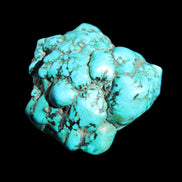 Persian Turquoise 45*39mm 68.9g in sunlight - Rocks and Things Store