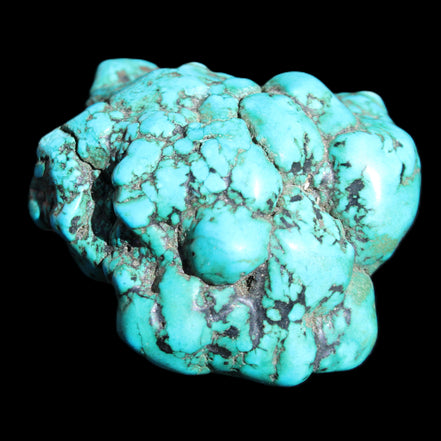 Persian Turquoise 45*39mm 68.9g in sunlight - Rocks and Things Store