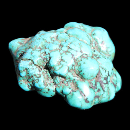 Persian Turquoise 45*39mm 68.9g in sunlight - Rocks and Things Store