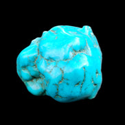 Persian Turquoise 41*34mm 60.9g in sunlight - Rocks and Things Store
