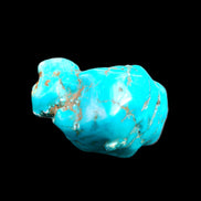 Persian Turquoise 41*34mm 60.9g in sunlight - Rocks and Things Store