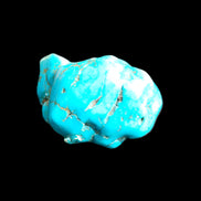 Persian Turquoise 41*34mm 60.9g in sunlight - Rocks and Things Store