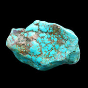 Persian Turquoise 62*41mm 124.5g in sunlight - Rocks and Things Store