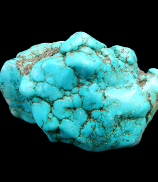 Persian Turquoise 62*41mm 124.5g in sunlight - Rocks and Things Store