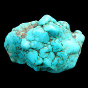 Persian Turquoise 62*41mm 124.5g in sunlight - Rocks and Things Store