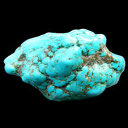 Persian Turquoise 62*41mm 124.5g in sunlight - Rocks and Things Store