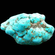 Persian Turquoise 62*41mm 124.5g in sunlight - Rocks and Things Store