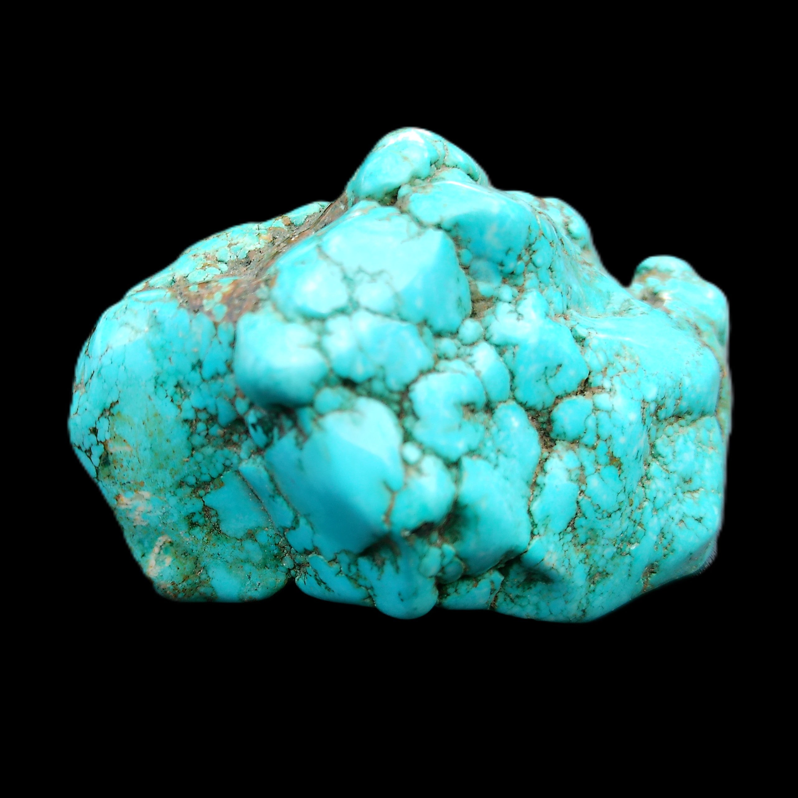 Persian Turquoise 62*41mm 124.5g in sunlight - Rocks and Things Store