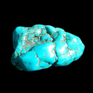 Persian Turquoise 53*27mm 62.6g in sunlight - Rocks and Things Store