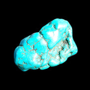 Persian Turquoise 53*27mm 62.6g in sunlight - Rocks and Things Store