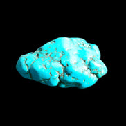 Persian Turquoise 53*27mm 62.6g in sunlight - Rocks and Things Store