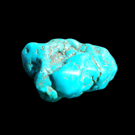 Persian Turquoise 53*27mm 62.6g in sunlight - Rocks and Things Store