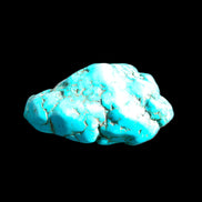 Persian Turquoise 53*27mm 62.6g in sunlight - Rocks and Things Store