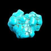 Persian Turquoise 45*44mm 80.0g in sunlight - Rocks and Things Store