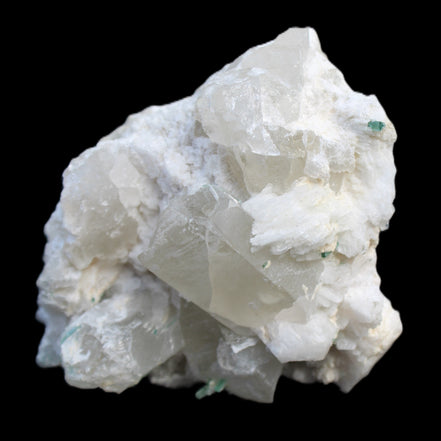 Clear Quartz bouquet with Green Tourmaline, Lepidolite and Feldspar 83*47*40mm 528g in sunlight - Rocks and Things Store