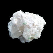 Clear Quartz bouquet with Green Tourmaline, Lepidolite and Feldspar 83*47*40mm 528g in sunlight - Rocks and Things Store