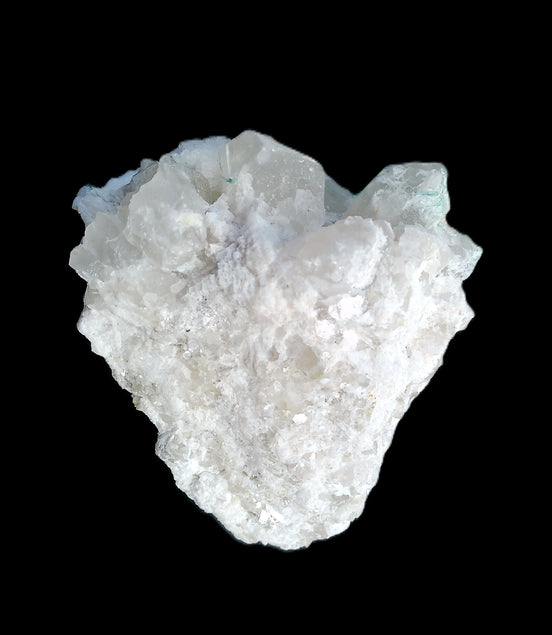 Clear Quartz bouquet with Green Tourmaline, Lepidolite and Feldspar 83*47*40mm 528g in sunlight - Rocks and Things Store