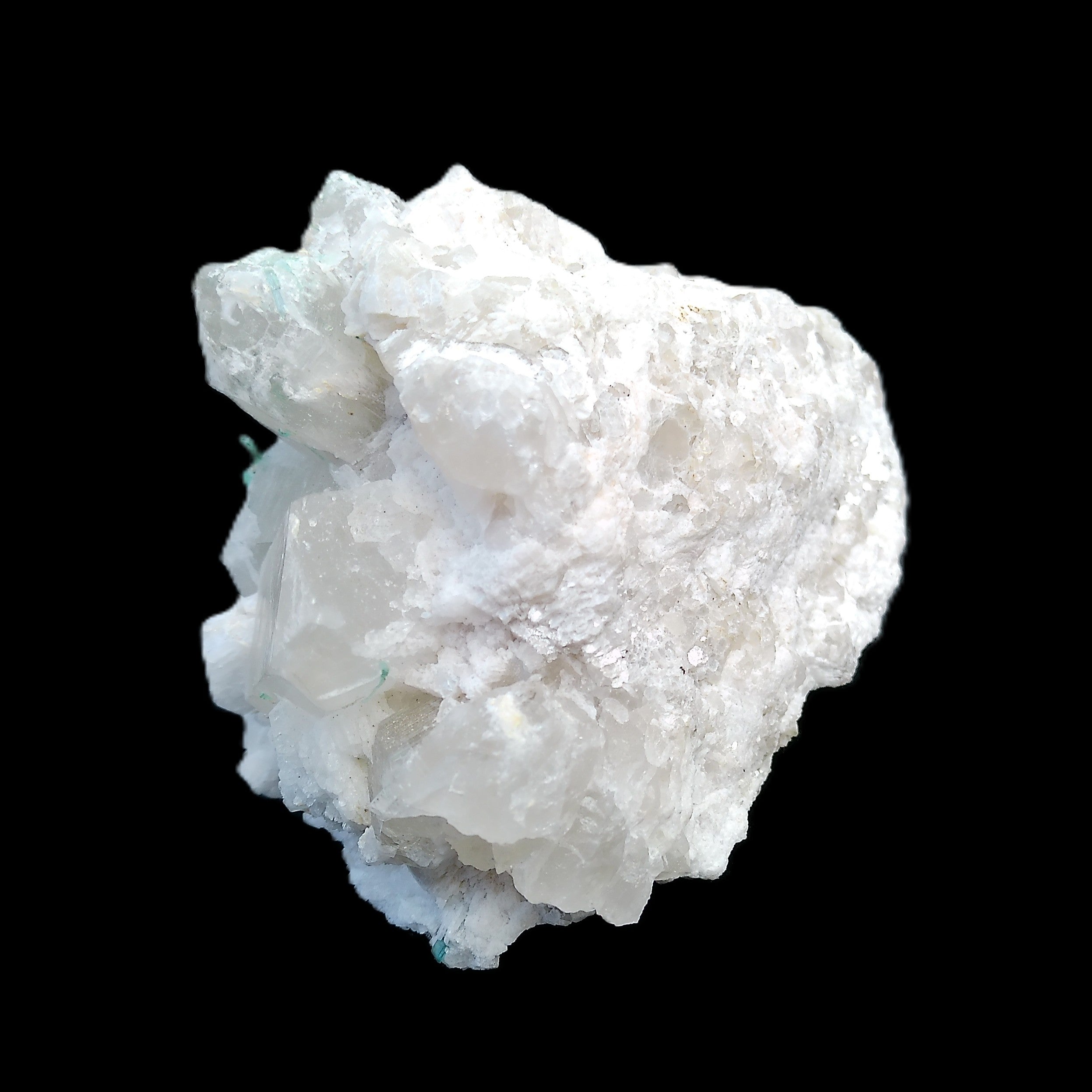 Clear Quartz bouquet with Green Tourmaline, Lepidolite and Feldspar 83*47*40mm 528g in sunlight - Rocks and Things Store