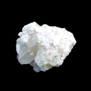 Clear Quartz bouquet with Green Tourmaline, Lepidolite and Feldspar 83*47*40mm 528g in sunlight - Rocks and Things Store