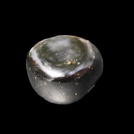 Polished Silver Obsidian stone  20-38mm 14-15g in sunshine - Rocks and Things Store