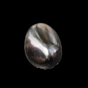 Polished Silver Obsidian stone  20-31mm 12-13g in sunshine - Rocks and Things Store