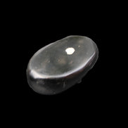 Polished Silver Obsidian stone 25-28mm 7-8g in sunshine -Rocks and Things Store