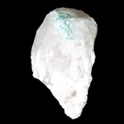 Green Tourmaline on Elestial Quartz with mica 60*35*26mm 70g in sunlight - Rocks and Things Store