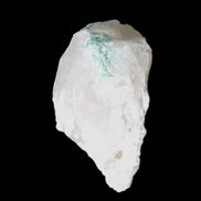 Green Tourmaline on Elestial Quartz with mica 60*35*26mm 70g in sunlight - Rocks and Things Store