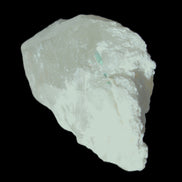 Green Tourmaline on Elestial Quartz with mica 60*35*26mm 70g in sunlight - Rocks and Things Store