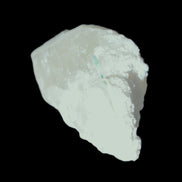 Green Tourmaline on Elestial Quartz with mica 60*35*26mm 70g in sunlight - Rocks and Things Store