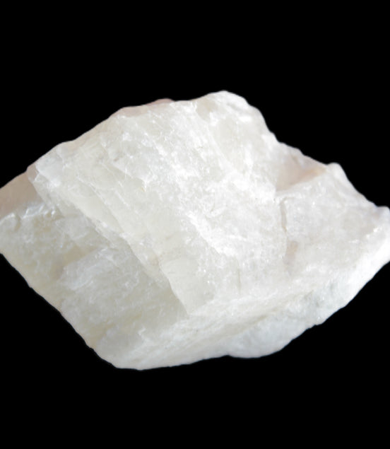 Pink Fluorescent White Calcite crystal 42*28*23mm 41g in sunlight - Rocks and Things Store
