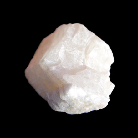 Pink Fluorescent White Calcite crystal 42*28*23mm 41g in sunlight - Rocks and Things Store