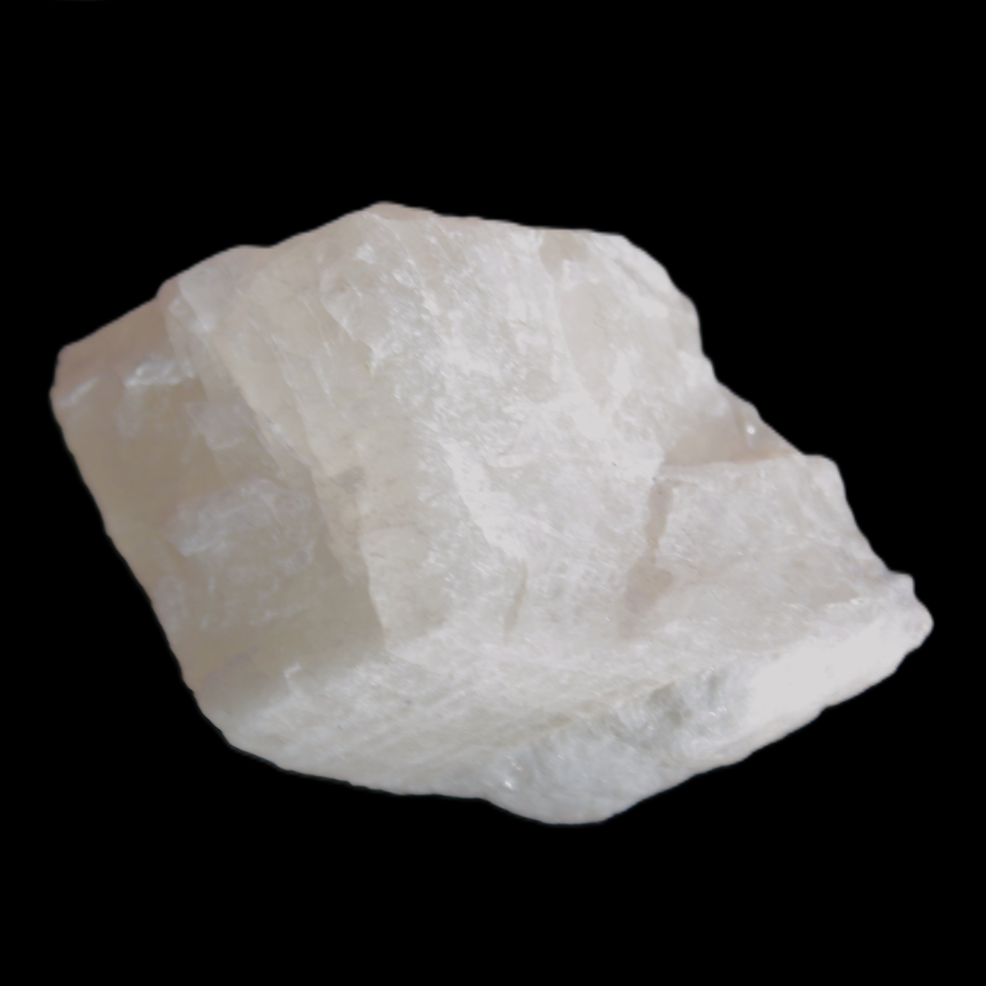 Pink Fluorescent White Calcite crystal 42*28*23mm 41g in sunlight - Rocks and Things Store