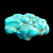 Persian Turquoise 53*35mm 51.2g in sunlight - Rocks and Things Store