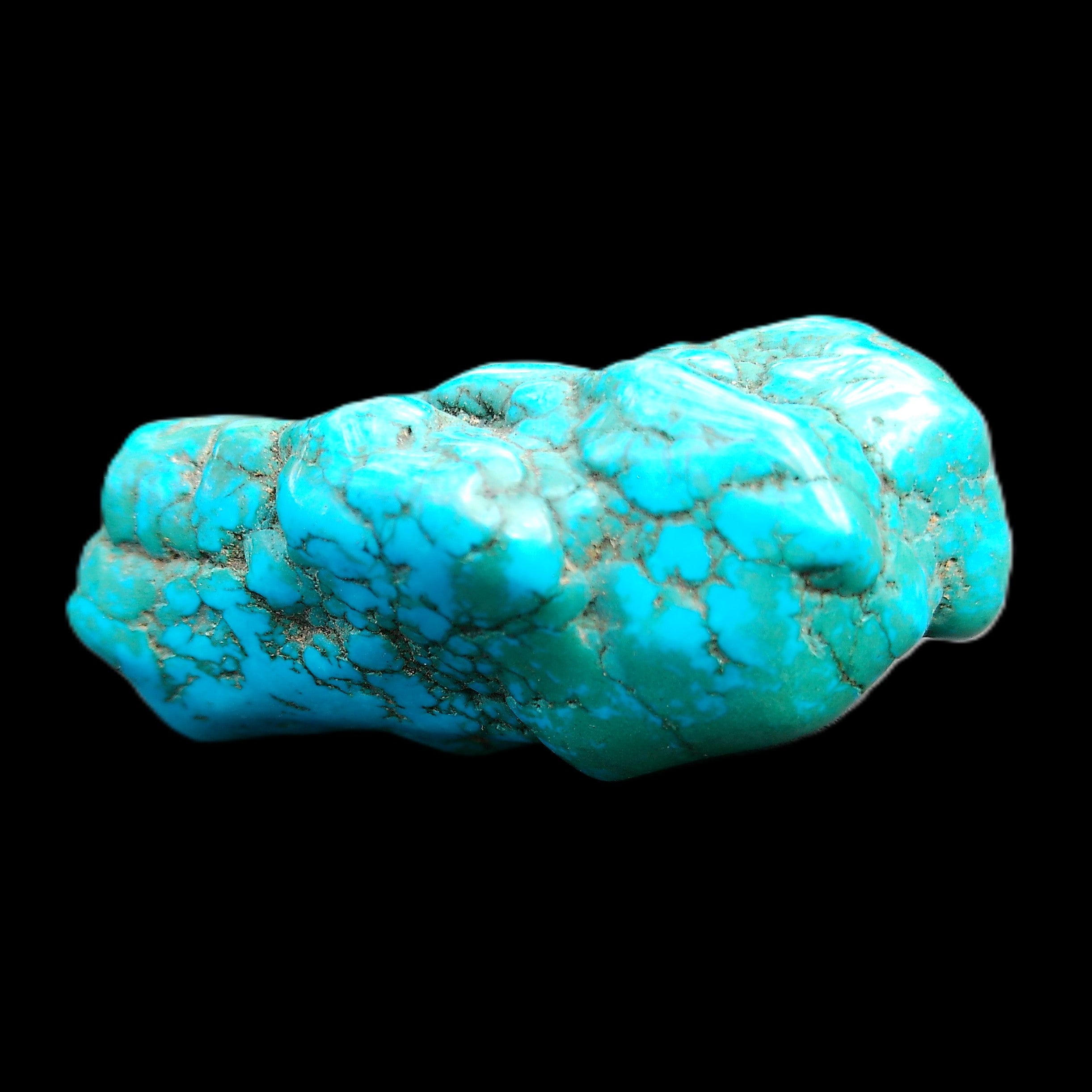 Persian Turquoise 53*35mm 51.2g in sunlight - Rocks and Things Store