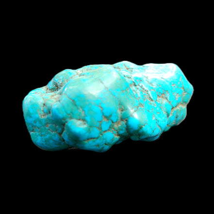 Persian Turquoise 53*35mm 51.2g in sunlight - Rocks and Things Store