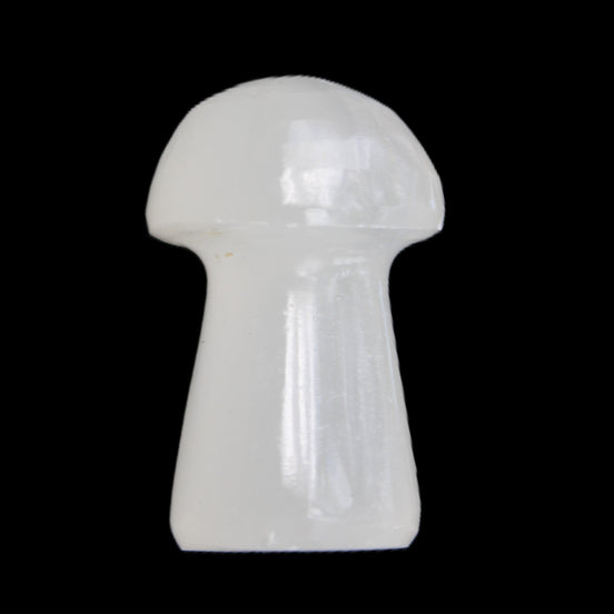 Clear Calcite mushroom 26-30mm 10-15g in sunlight - Rocks and Things Store