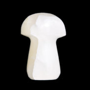 Clear Calcite mushroom 26-30mm 10-15g in sunlight - Rocks and Things Store