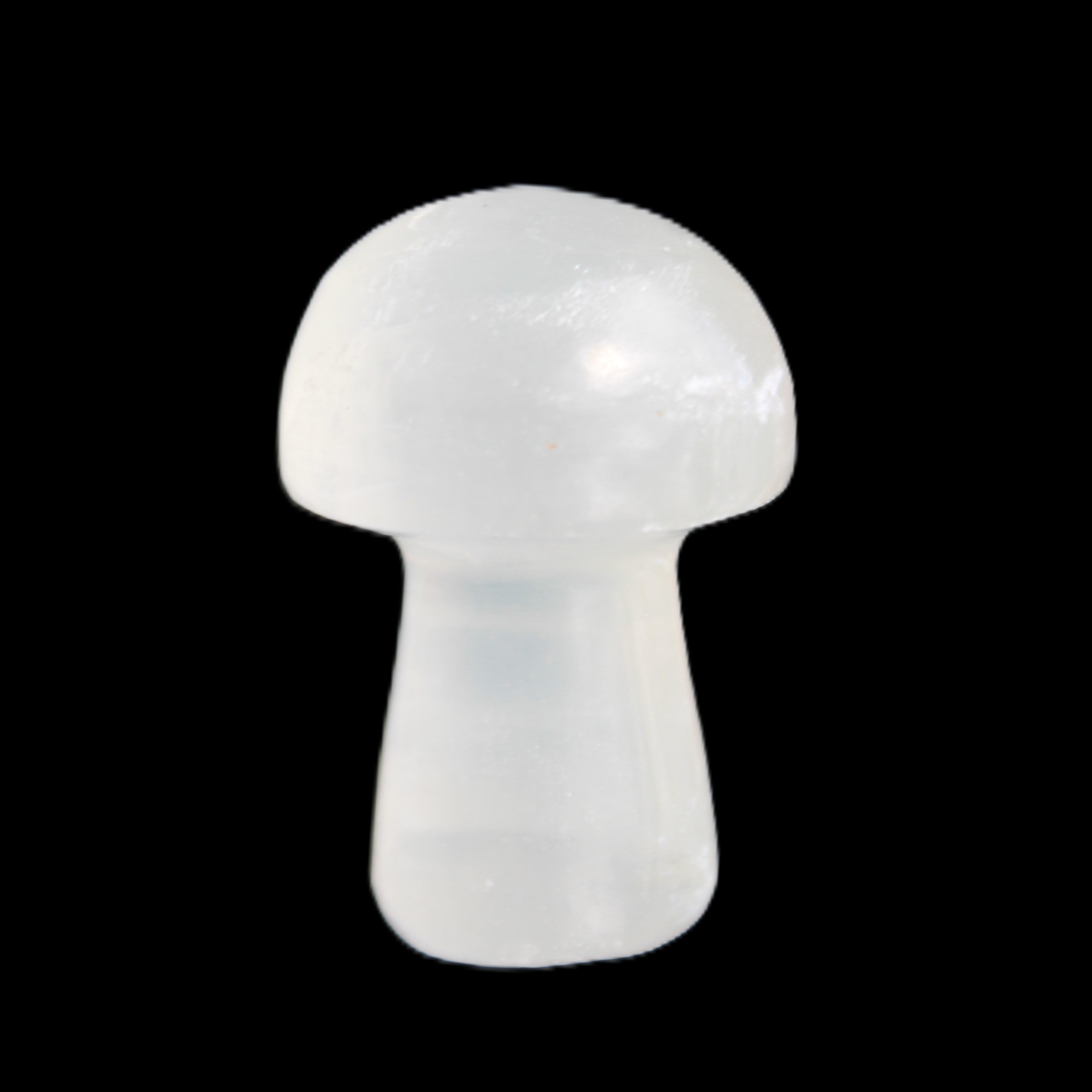 Clear Calcite mushroom 26-30mm 10-15g in sunlight - Rocks and Things Store