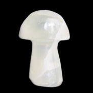 Clear Calcite mushroom 26-30mm 10-15g in sunlight - Rocks and Things Store