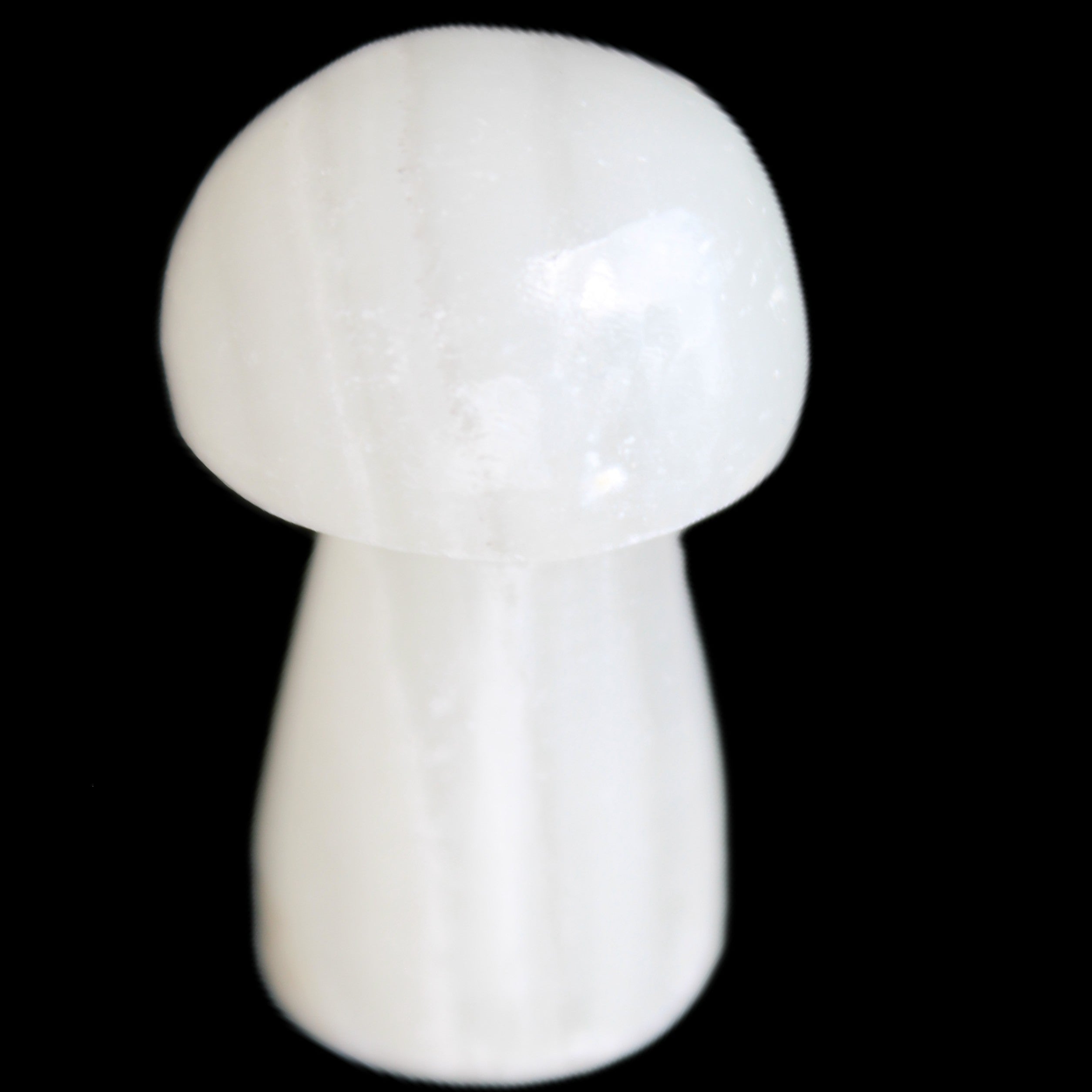 Clear Calcite mushroom 26-30mm 10-15g in sunlight - Rocks and Things Store