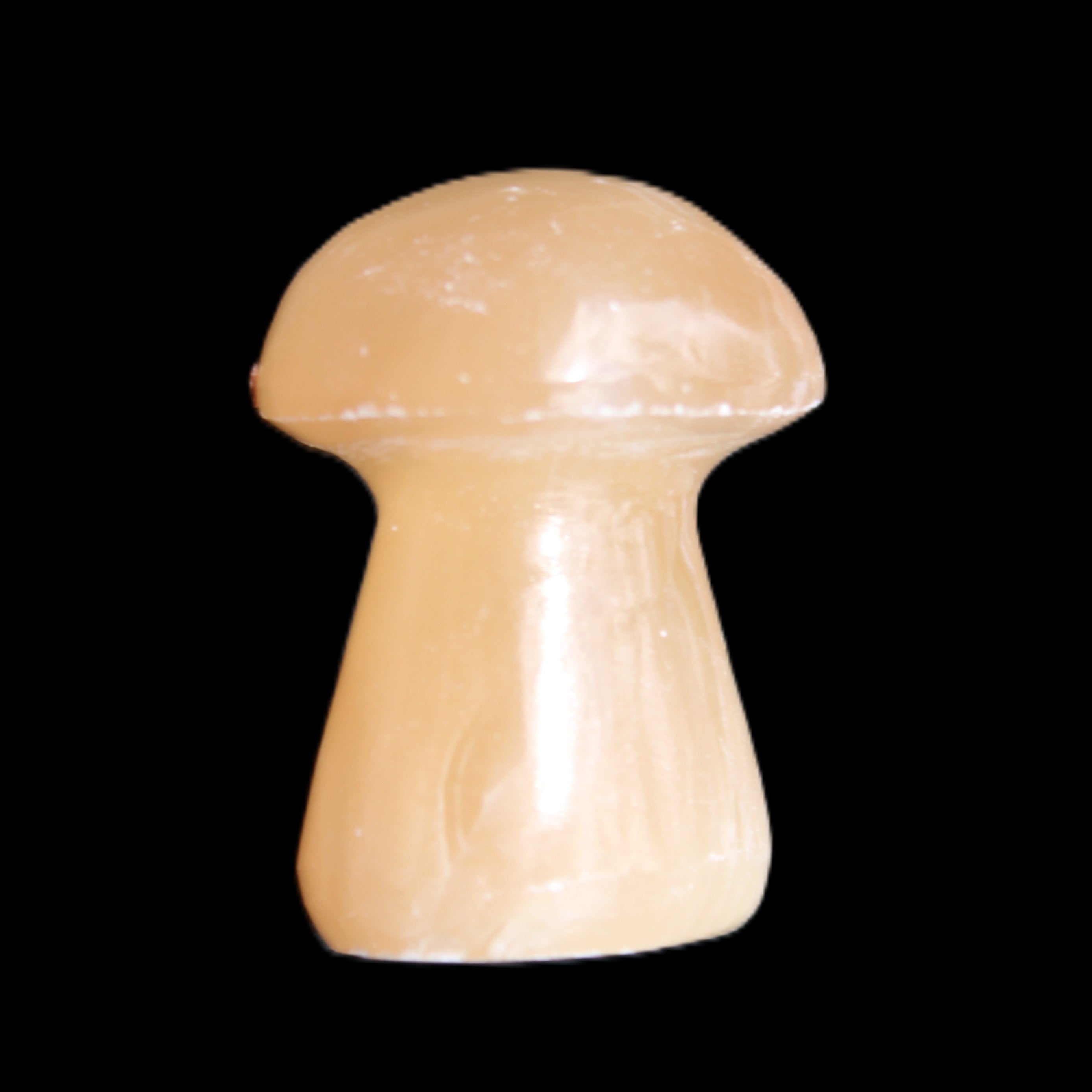Clear Afghan Jade mushroom 25-32mm 11-15g in sunlight - Rocks and Things Store
