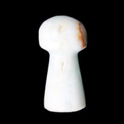 Blue Aragonite mushroom 25-31mm 5-11g in sunlight - Rocks and Things Store