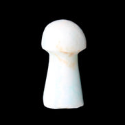 Blue Aragonite mushroom 25-31mm 5-11g in sunlight - Rocks and Things Store