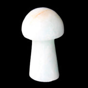 Blue Aragonite mushroom 25-31mm 5-11g in sunlight - Rocks and Things Store